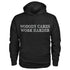 Men's Nobody Cares Work Harder Printed Gym Hoodie